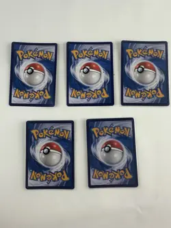 Captain Pikachu Pokemon TCG Exclusive Chinese Gem CBB1C Set of 5 Combo Holo Card - Image 2
