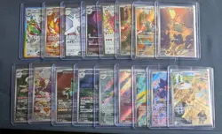 Pokemon TCG 17-Card Lot Of 17 AR Full Art AR SR Promo More WOW! - Image 1