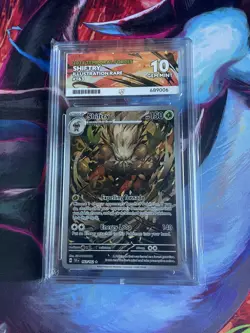 Shiftry 163/162 Temporal Forces Illustration Rare Pokemon Card Ace 10 - Image 1