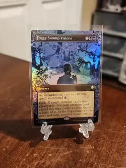FOIL Foggy Swamp Visions (Showcase) #0339 TLA Magic MTG Avatar Rare - NM/M - Image 1