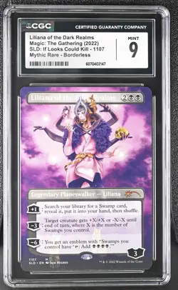 LILIANA OF THE DARK REALMS Secret Lair If Looks Could Kill CGC 9 MTG - Image 1