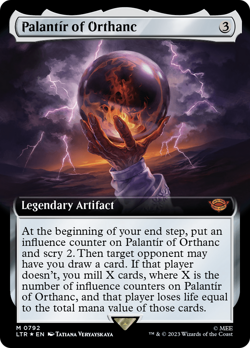 Palantir of Orthanc (Extended Art) (Surge Foil) [The Lord of the Rings: Tales - Image 1