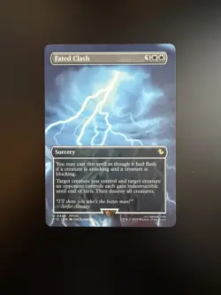 MTG Final Fantasy English Fated Clash Borderless 0449 Non-Foil - Image 1