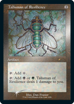 Secret Lair Drop Dan Frazier Is Back Again: The Enemy Talismans-Foil Etched MTG - Image 3