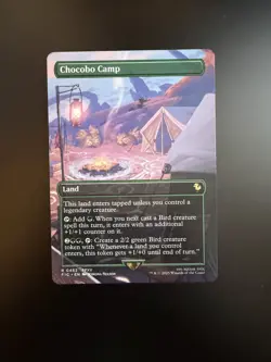 MTG Final Fantasy English Chocobo Camp Borderless 0462 Non-Foil - Image 1