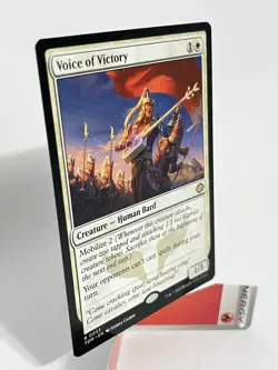 Voice of Victory Regular 0033 Tarkir: Dragonstorm MTG Magic the Gathering NM - Image 2