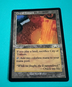 City of Traitors - Exodus - MTG - Magic the Gathering - LP to NM - Image 1
