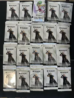 ??MTG Lot Final Fantasy Collector 1 and 19 Final Fantasy Packs?? - Image 1
