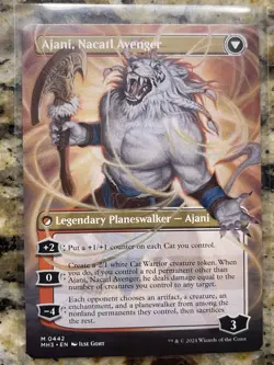 Ajani, Nacatl Pariah (Borderless) Modern Horizons 3 Regular - Image 2
