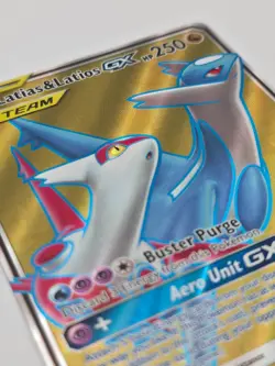 Pokemon Latias & Latios GX 113/181 Full Tag Team - Team Up - Light Played - Image 3