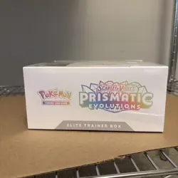 *READ/TEAR* Pokemon TCG Prismatic Evolutions ETB NEW Sealed Elite Trainer Box - Image 5