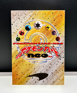 Pokemon Japanese Neo Genesis EMPTY BOX ART w/ Paperwork and Damage Counters - Image 1