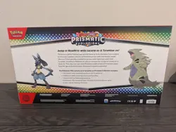 Pokemon TCG Prismatic Evolutions Lucario Ex & Tyranitar Ex Premium Collection - Image 2