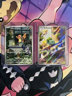 Pokemon TCG Lot - Charmander SVP044, Bulbasaur 143/142 NM Illustration IR - Image 1