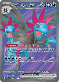 Pokemon White Flare Ultra Rare #161 Hydreigon EX - Image 1