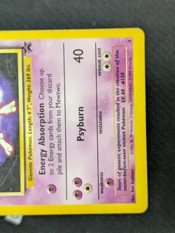 Mewtwo 3 - Black Star Movie Promo WOTC Pokemon TCG MP - Image 5