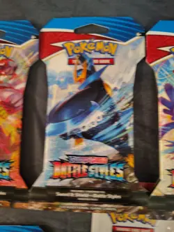 pokemon tcg sword and shield battle styles, 8 booster packs in all. sealed - Image 4