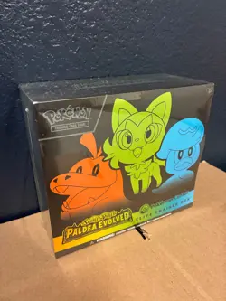 Paldea Evolved Pokemon Center ETB Elite Trainer Box (Exclusive) SEALED 2023 - Image 2