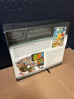 Paldea Evolved Pokemon Center ETB Elite Trainer Box (Exclusive) SEALED 2023 - Image 3