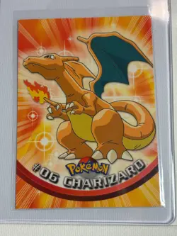 Topps Pokemon TCG Charizard #6 NM Blue Logo - Image 1
