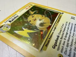 Pokemon Fossil Unlimited Raichu Holo 14/62 - Image 3