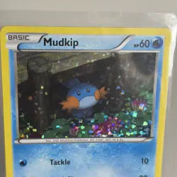 Pokemon TCG Mudkip Holo McDonald's 2015 Promo 5/12 LP - Image 3