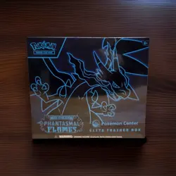 Pokemon TCG Phantasmal Flames ETB Pokemon Center Elite Trainer Box NEW Sealed - Image 1