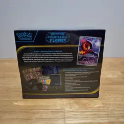 Pokemon TCG Phantasmal Flames ETB Pokemon Center Elite Trainer Box NEW Sealed - Image 4