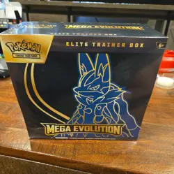 Pokemon TCG Mega Evolutions Lucario Elite Trainer Box (ETB) never opened - Image 1