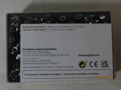 Pokemon Center Pikachu Comic-Style Double Deck Box Sealed New - Image 3