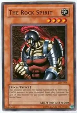 Yugioh! LP The Rock Spirit - LON-069 - Common - 1st Edition Lightly Played, Engl - Image 1