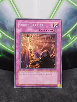 Yugioh Spirit Barrier SOD-EN051 Rare 1st Edition NM - Image 1