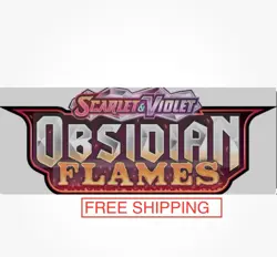 4x playset Pokemon Scarlet & Violet Obsidian Flames: PICK YOUR CARD FREE SHIP - Image 1