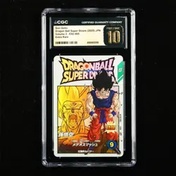 CGC PRISTINE 10 2025 Dragon Ball JPN. CCG Card EX2-005 Son Goku - Image 2