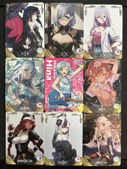 9 Sexy Anime Waifu Cards bulk - Image 1