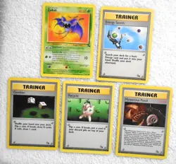 Pokemon FOSSIL Base Set Trading Cards TCG LP/NM Wizards WOTC 1999 Lot of 32 - Image 5
