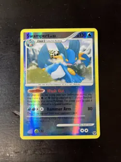 Pokemon Swampert TCG Great Encounters Reverse Holo Card 9/106 Rare Pokemon Game! - Image 1