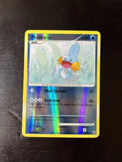 Pokemon TCG Mudkip 80/106 Great Encounters Reverse Holo Card LP Pokemon Game! - Image 1