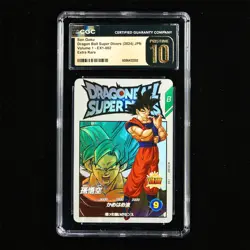 CGC PRISTINE 10 2024 Dragon Ball JPN. CCG Card EX1-002 Son Goku - Image 1
