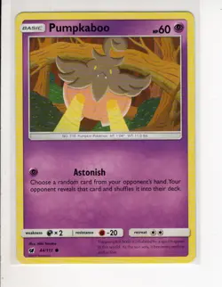 PUMPKABOO CRIMSON INVASION SET POKEMON CARD 44/111 NM/M - Image 1
