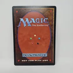 Magic The Gathering MTG Chaos Orb Oversized 6" X 9" Promo Card (1993) - Image 2