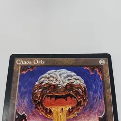 Magic The Gathering MTG Chaos Orb Oversized 6" X 9" Promo Card (1993) - Image 4