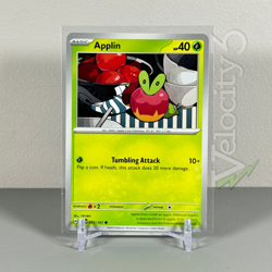 Pokemon TCG Card: APPLIN 17/167 | Common | Twilight Masquerade | NM/Mint - Image 1