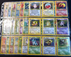 Jungle Master Set 64/64 Complete Vintage Pokemon Card 1999 Unlimited/1st Edition - Image 1