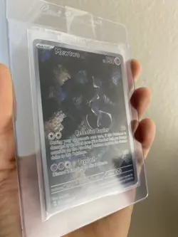 MEWTWO SVP 052 Scarlet Violet 151 Promo Illustration Rare Pokemon Card SEALED - Image 4
