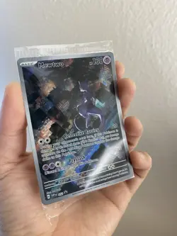 MEWTWO SVP 052 Scarlet Violet 151 Promo Illustration Rare Pokemon Card SEALED - Image 5