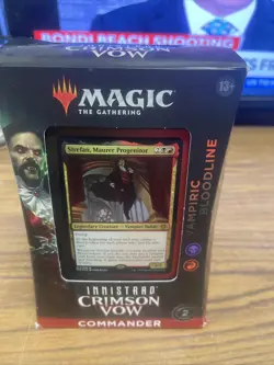 Innistrad: Crimson Vow Commander Deck: Vampiric Bloodline MTG Brand New Sealed 630509995318 - Image 1