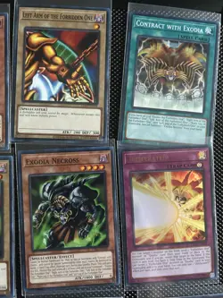 YUGIOH! EXODIA + EGYPTIAN GOD CARDS OBELISK - SLIFER - RA - 12 CARD SET LDK2 - Image 5