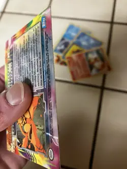 Pokemon Topps CHROME Mewtwo Strikes Back Awakenings SHATTERED RAINBOW Rare Card - Image 3