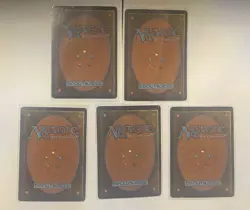 ??MTG Magic the Gathering Lot Of 5 Beta Island Basic Land Cards?? - Image 2